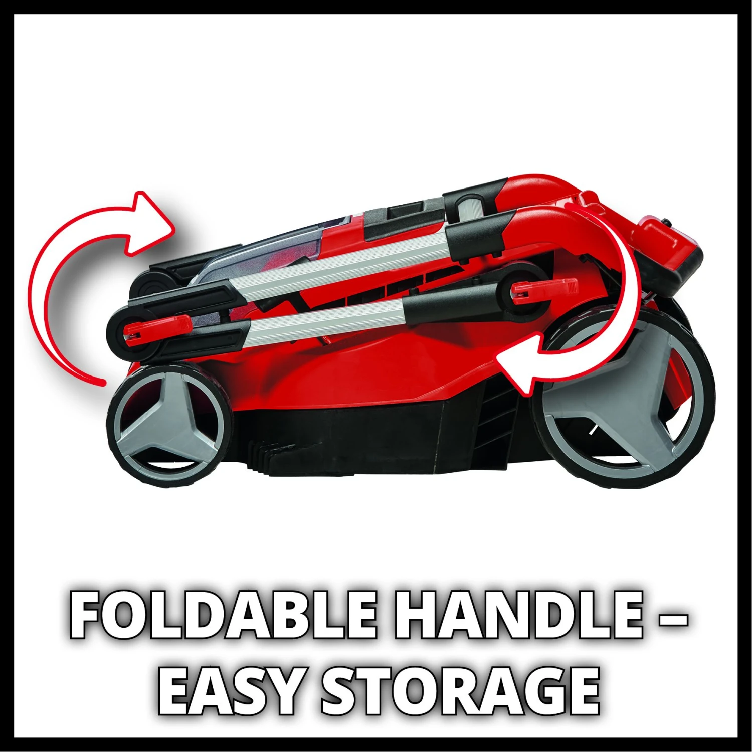 Einhell RASSARO 36/36 Li Kit (2x 3.0Ah) Accu Grasmaaier - Power X-Change - 36cm 5 Einhell RASSARO 36/36 Li Kit (2x 3.0Ah) Accu Grasmaaier - Power X-Change - 36cm - Afbeelding 5